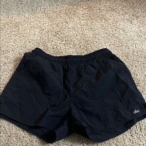 ALO Yoga Black Performance Shorts